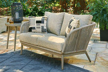 Load image into Gallery viewer, Swiss Valley Outdoor Sofa and Loveseat with Coffee Table
