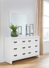 Load image into Gallery viewer, Binterglen Queen Panel Bed with Mirrored Dresser, Chest and 2 Nightstands
