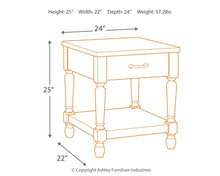 Load image into Gallery viewer, Shawnalore Rectangular End Table
