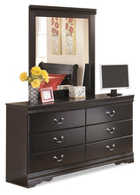 Load image into Gallery viewer, Huey Vineyard Twin Sleigh Bed with Mirrored Dresser and 2 Nightstands

