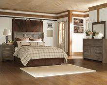 Load image into Gallery viewer, Juararo King Panel Bed with Dresser
