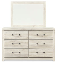 Load image into Gallery viewer, Cambeck Queen Panel Headboard with Mirrored Dresser
