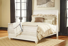 Load image into Gallery viewer, Willowton Queen Sleigh Bed with Dresser
