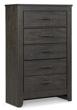 Load image into Gallery viewer, Brinxton King Panel Bed with Mirrored Dresser, Chest and Nightstand
