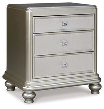 Load image into Gallery viewer, Coralayne Queen Upholstered Bed with Mirrored Dresser, Chest and 2 Nightstands
