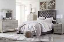 Load image into Gallery viewer, Coralayne California King Upholstered Bed with Dresser
