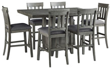Load image into Gallery viewer, Hallanden Counter Height Dining Table and 6 Barstools
