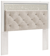 Load image into Gallery viewer, Altyra Queen Panel Headboard with Mirrored Dresser and 2 Nightstands
