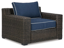 Load image into Gallery viewer, Grasson Lane Outdoor Sofa and 2 Chairs with Coffee Table
