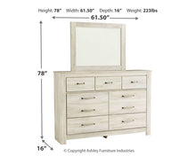 Load image into Gallery viewer, Bellaby  Panel Bed With Mirrored Dresser
