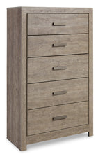 Load image into Gallery viewer, Culverbach Full Panel Bed with Mirrored Dresser and Chest
