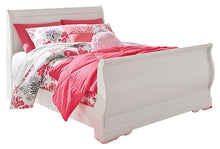 Load image into Gallery viewer, Anarasia Full Sleigh Bed with Mirrored Dresser and Chest
