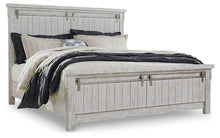 Load image into Gallery viewer, Brashland  Panel Bed With Mirrored Dresser, Chest And 2 Nightstands
