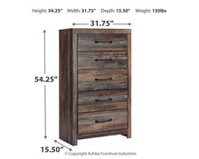 Load image into Gallery viewer, Drystan Queen Panel Headboard with Mirrored Dresser and Chest
