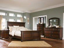 Load image into Gallery viewer, Porter California King Panel Bed with Dresser
