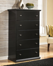 Load image into Gallery viewer, Maribel Queen/Full Panel Headboard with Mirrored Dresser, Chest and Nightstand
