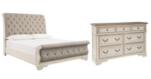 Load image into Gallery viewer, Realyn  Sleigh Bed With Dresser

