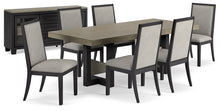 Load image into Gallery viewer, Foyland Dining Table and 6 Chairs with Storage
