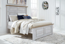 Load image into Gallery viewer, Haven Bay Queen Panel Bed with Mirrored Dresser, Chest and 2 Nightstands
