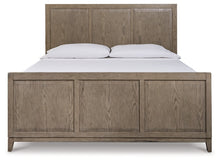 Load image into Gallery viewer, Chrestner King Panel Bed with Mirrored Dresser
