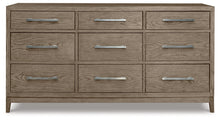 Load image into Gallery viewer, Chrestner California King Panel Bed with Dresser
