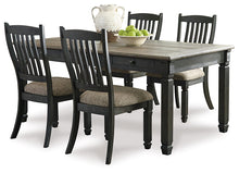 Load image into Gallery viewer, Tyler Creek Dining Table and 4 Chairs

