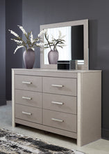 Load image into Gallery viewer, Surancha King Poster Bed with Mirrored Dresser, Chest and 2 Nightstands
