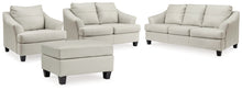 Load image into Gallery viewer, Genoa Sofa, Loveseat, Chair and Ottoman
