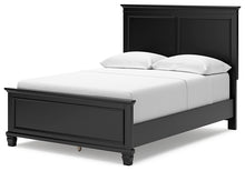 Load image into Gallery viewer, Lanolee Full Panel Bed with Mirrored Dresser and 2 Nightstands
